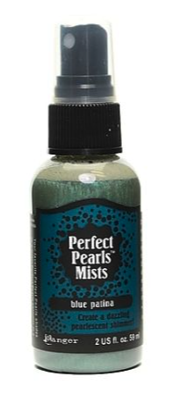 RANGER SPRAYS- PERFECT PEARLS MISTS BLUE PATINA