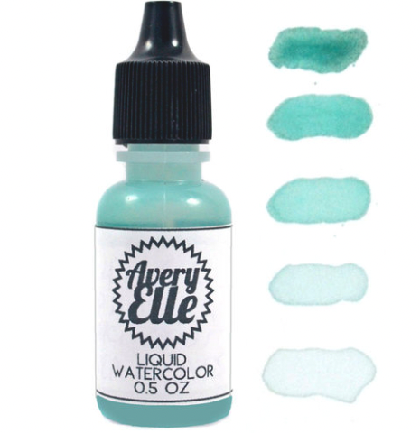 AVERY ELLE LIQUID WATERCOLOR- SEA. GLASS