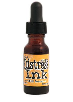 RANGER DISTRESS INK RE-INKER- WILD HONEY