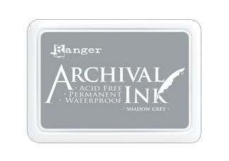 RANGER INKS ARCHIVAL INK- SHADOW GREY