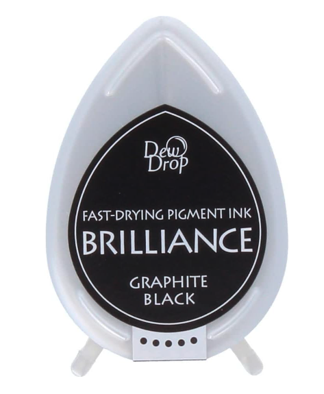 TSU BRILLIANCE PIGMENT INK- GRAPHITE BLACK