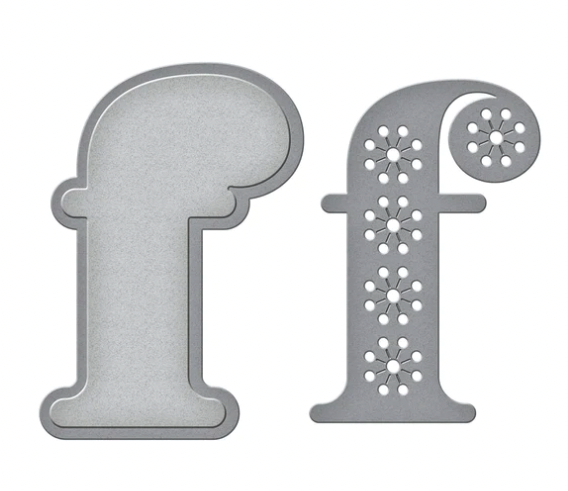 SB LETTER DIES- STITCHED F
