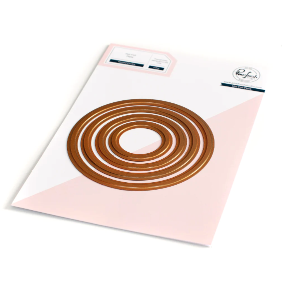 PF GEOMETRIC HOT FOIL PLATE AND DIE BUNDLE- NESTED CIRCLES