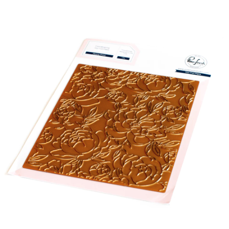 PF FLORAL HOT FOIL PLATE - PEONY PRINT