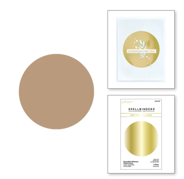 SB GEOMETRIC HOT FOIL- ESSENTIAL GLIMMER SOLID CIRCLE