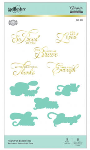 SB WORDS HOT FOIL- HEART-FELT SENTIMENTS