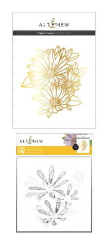 ALT STENCIL AND HOT FOIL BUNDLE- VIBRANT FLORALS