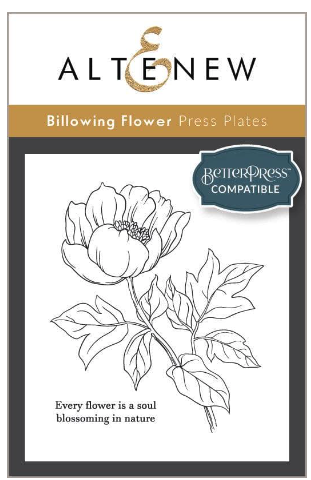 ALT BETTER PRESS PLATES- BILLOWING FLOWER