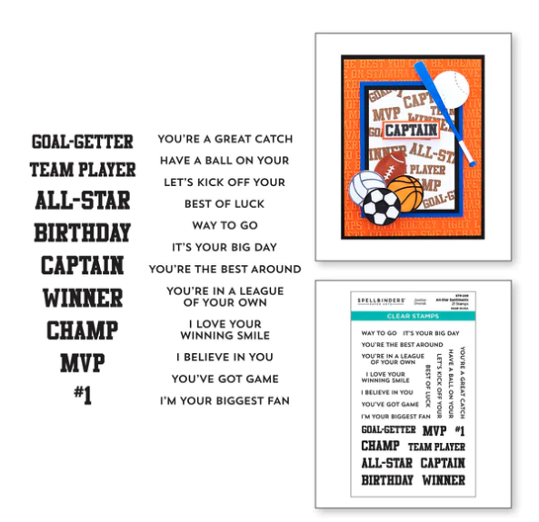 SB CLEAR STAMPS- ALL-STAR SENTIMENTS