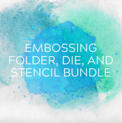 EMBOSSING FOLDER | DIE | STENCIL BUNDLE