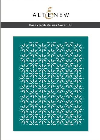ALT COVER DIES- HONEYCOMB DAISIES COVER DIE