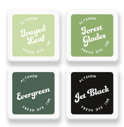 ALT FRESH DYE INKS- GREEN FIELDS