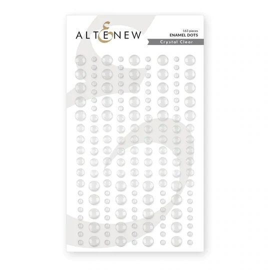 ALT ENAMEL DOTS- CLEAR
