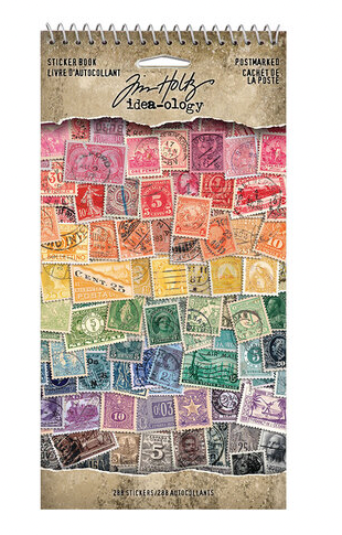TH STICKER BOOK POSTMARKED