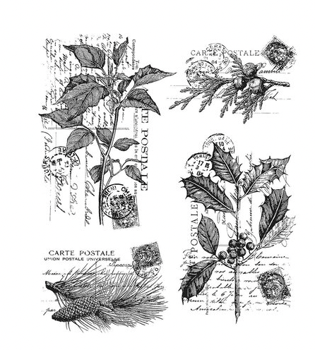 TH STAMPERS ANONYMOUS-FESTIVE COLLAGE