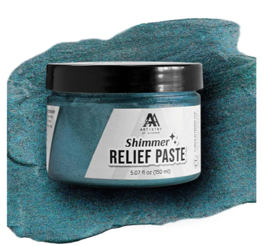 ALT TOOLS-SHIMMER RELIEF PASTE GALACTIC SKIES