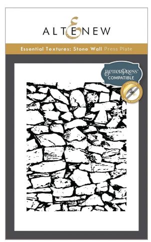 ALT BETTER PRESS PLATES- ESSENTIAL TEXTURES: STONE WALL