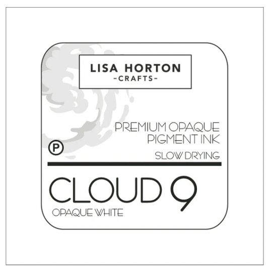LH INKS-CLOUD 9 OPAQUE WHITE PREMIUM OPAQUE PIGMENT INK SLOW DRYING