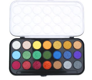 SB TOOLS- YASUTOMO  NIJI PEARLESCENT WATERCOLOR PALETTE