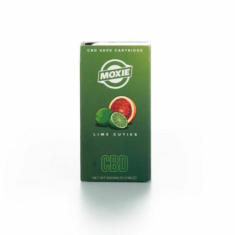 LIME CUTIES - CBD VAPE CARTRIDGE POD SYSTEM BY MOXIE