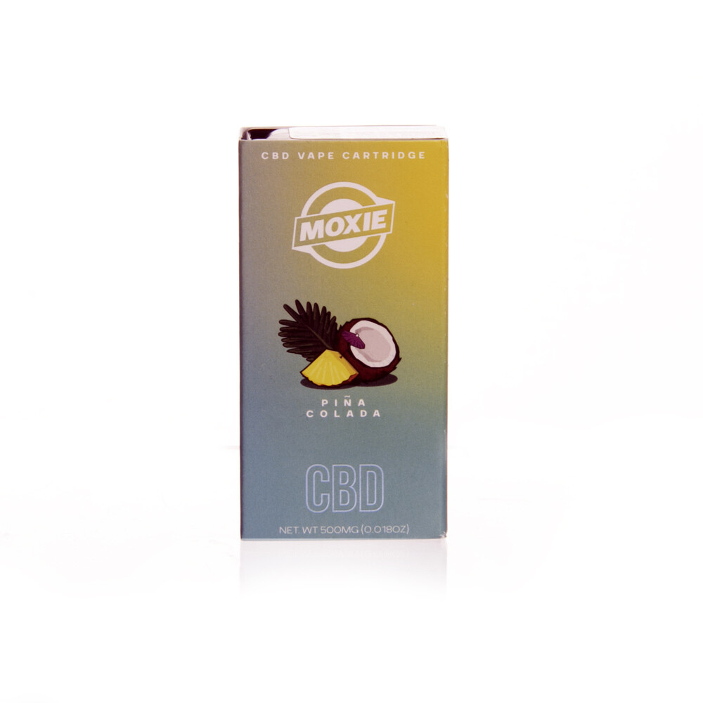 PINA COLADA - CBD VAPE CARTRIDGE POD SYSTEM BY MOXIE