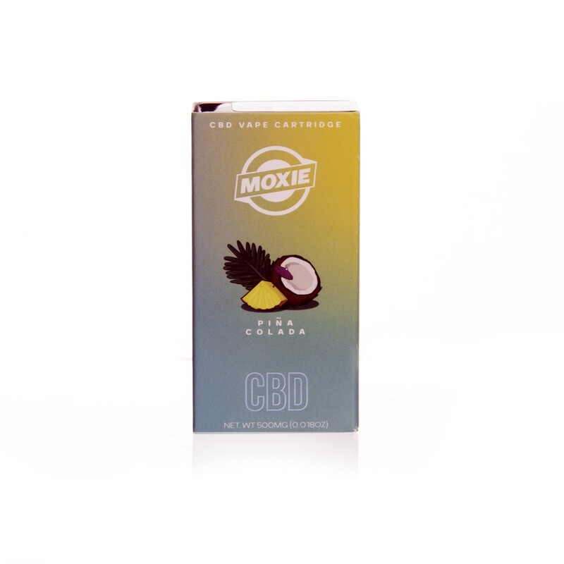PINA COLADA - CBD VAPE CARTRIDGE POD SYSTEM BY MOXIE