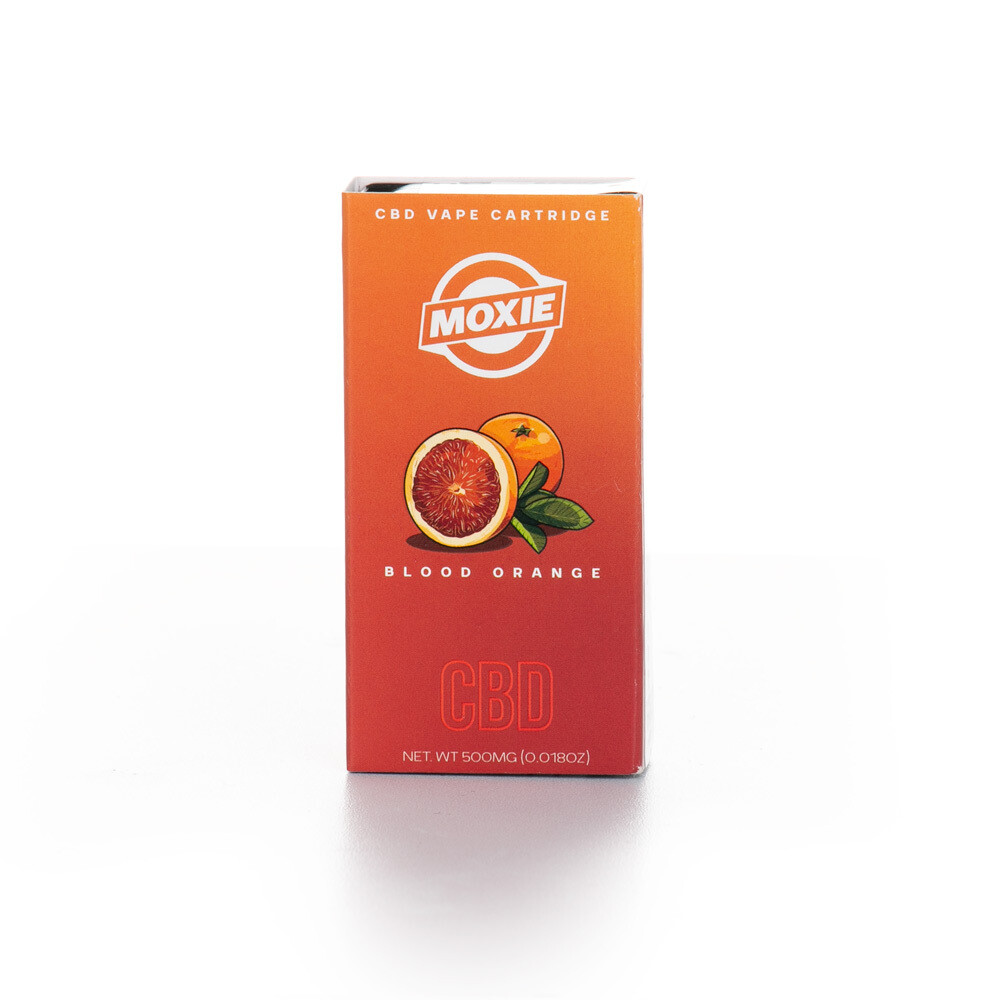 BLOOD ORANGE - CBD VAPE CARTRIDGE POD SYSTEM BY MOXIE
