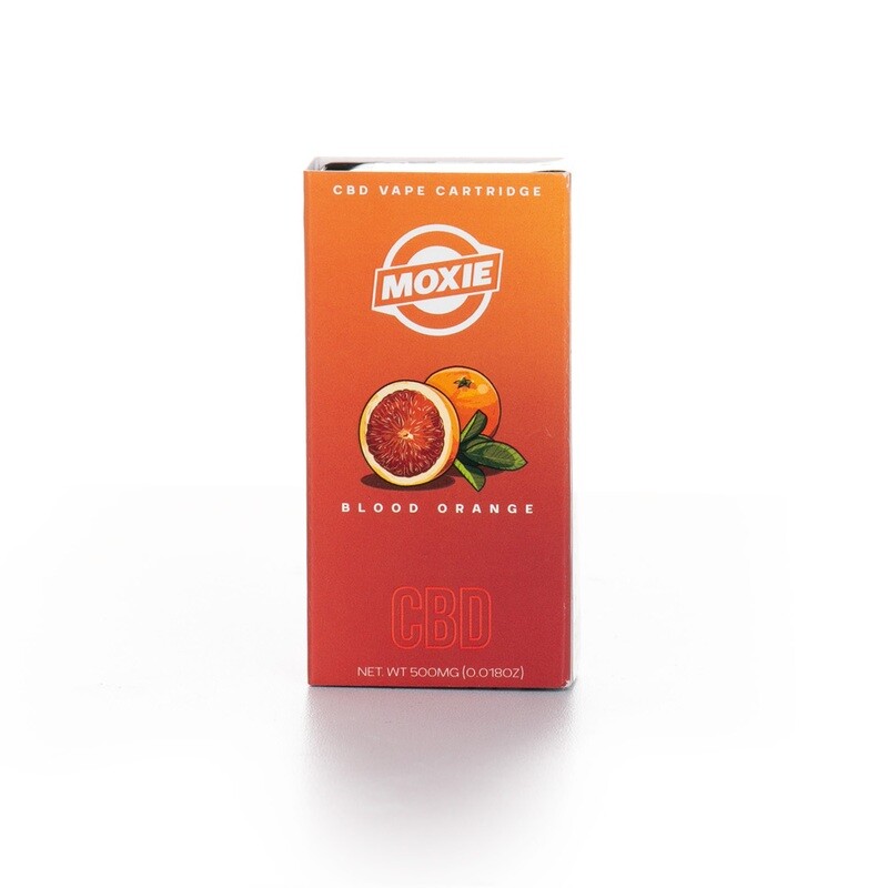 BLOOD ORANGE - CBD VAPE CARTRIDGE POD SYSTEM BY MOXIE