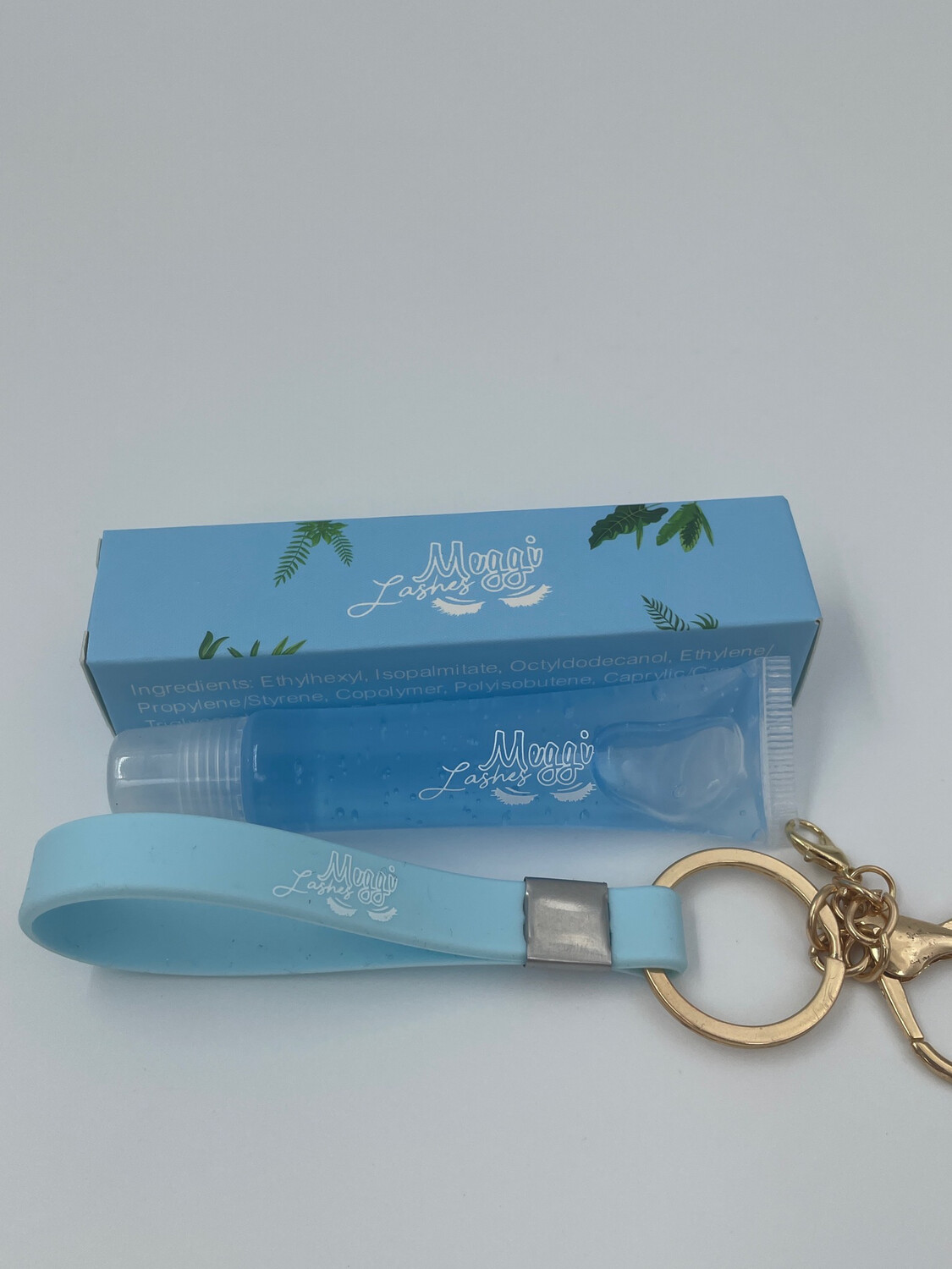 Blue Lipgloss Keychain(mint)