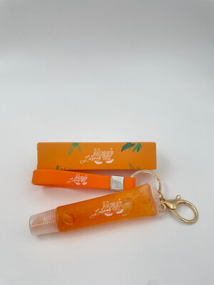 Orange Lipgloss Keychain(mango)