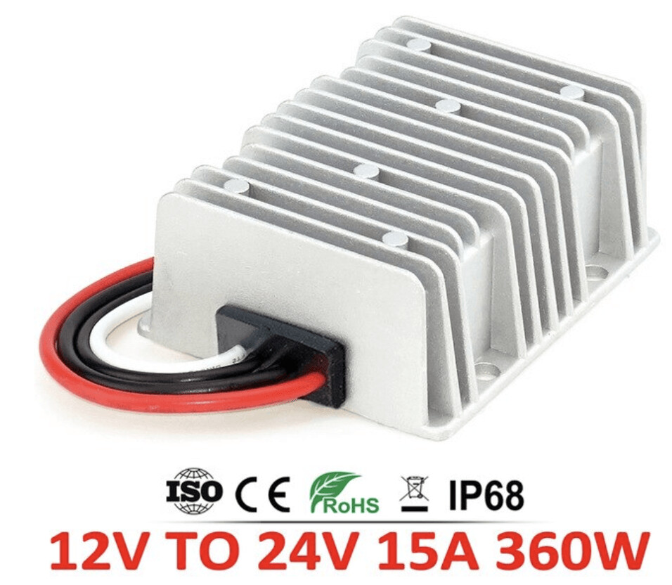 DC-DC-Wandler PV12s-A 24-12V/12 A // LEAB // mobile energy
