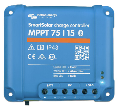 Victron SmartSolar MPPT 75/15 Solarladeregler 12/24V 15A