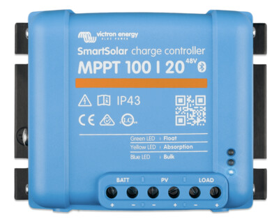 Victron SmartSolar MPPT 100/20-48V Solarladeregler 12-48V 20A