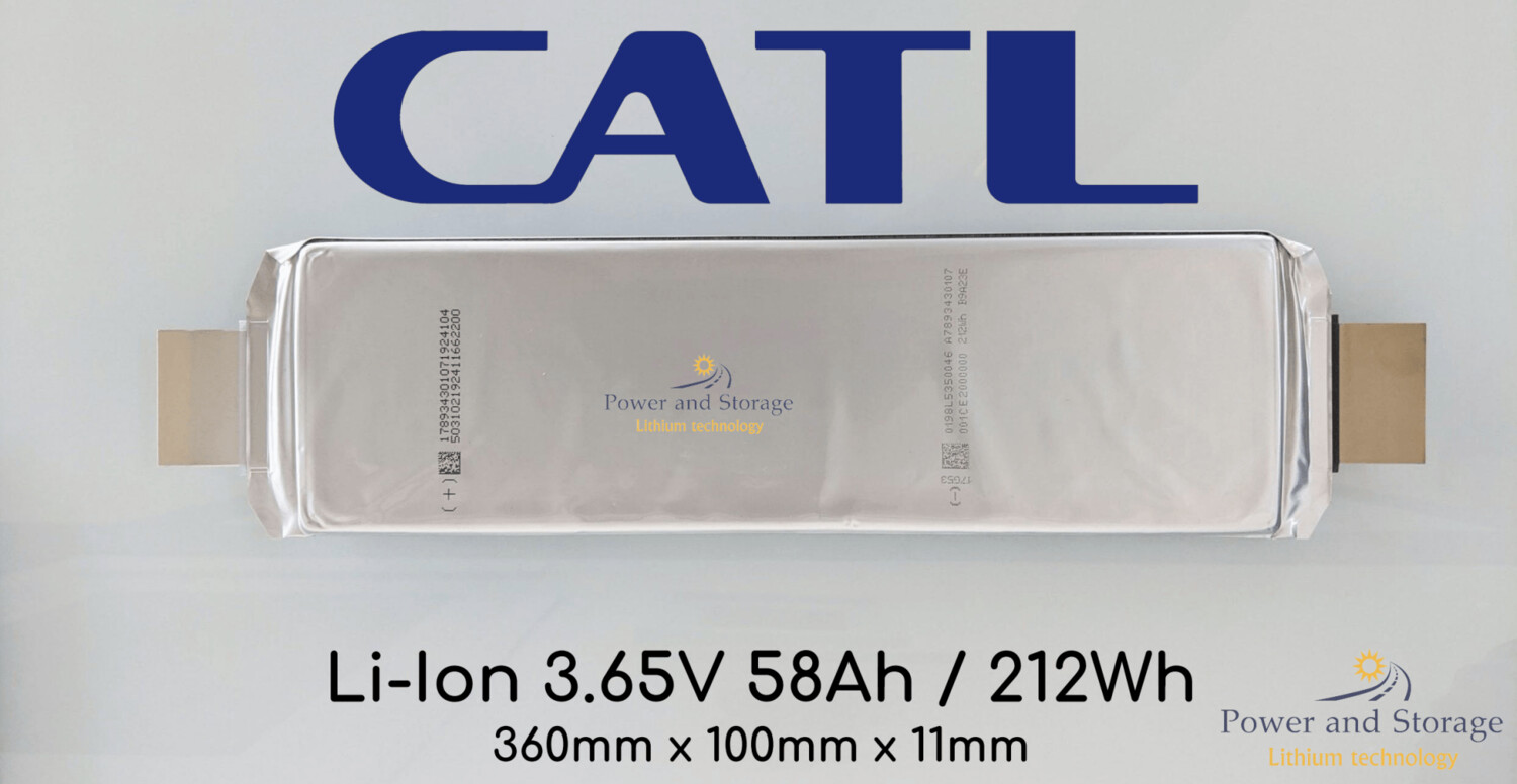 CATL Li-Ion Zelle 3.7V / 58Ah / 212Wh