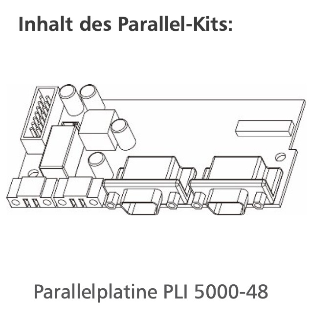 Steca Parallel / 3-Phasen-Kit für PLI 5000-48 Steca Parallel / 3-Phasen-Kit für PLI 5000-48