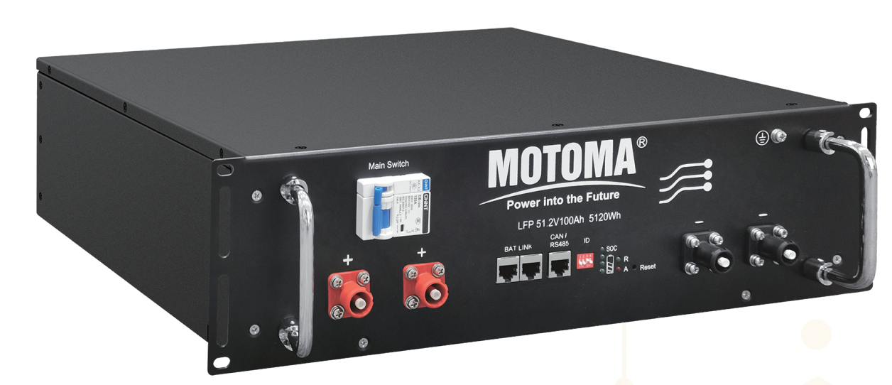 MOTOMA M87UA 48V Batteriespeicher 51,2V/100Ah - 5,12kWh