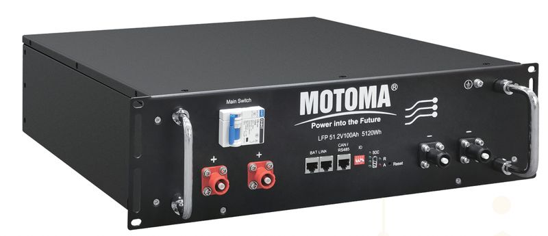 MOTOMA M87UA 48V Batteriespeicher 51,2V/100Ah - 5,12kWh