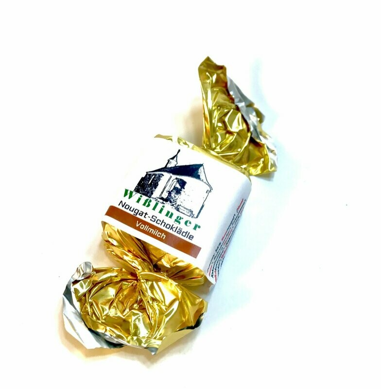 Nougat Schoklädle (Wißlinger) Vollmilch 23 g Nougat Schoklädle (Wißlinger) Vollmilch 23 g