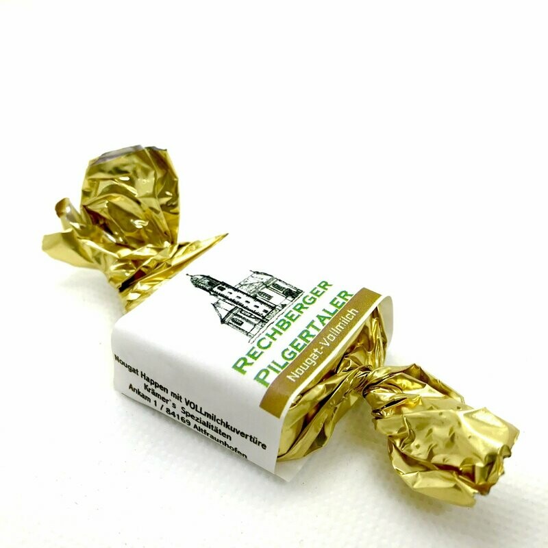 Nougat Schoklädle (Rechberger Pilgertaler) Vollmilch 23 g Nougat Schoklädle (Rechberger Pilgertaler) Vollmilch 23 g