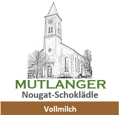 Nougat Schoklädle (MUTLANGER) Vollmilch 23 g Nougat Schoklädle (MUTLANGER) Vollmilch 23 g