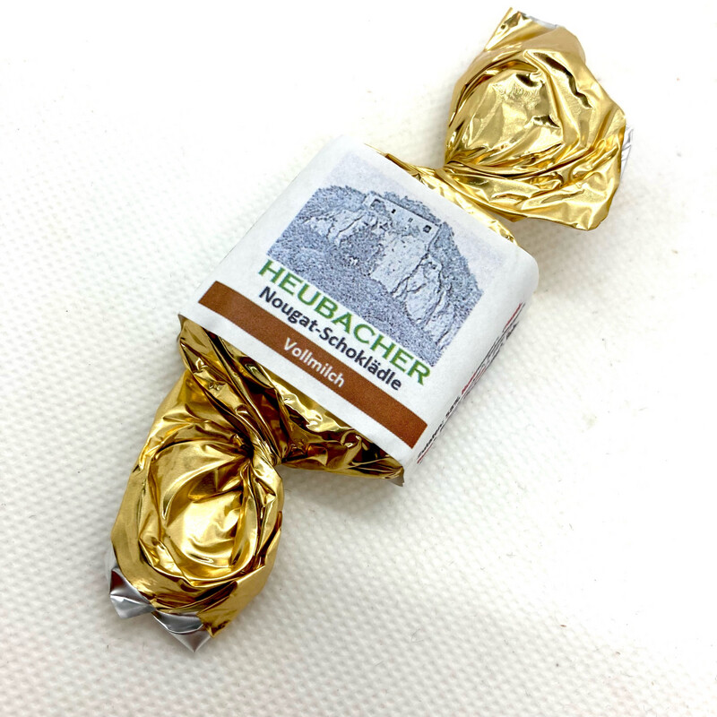 Nougat Schoklädle (HEUBACHER) Vollmilch 23 g Nougat Schoklädle (HEUBACHER) Vollmilch 23 g