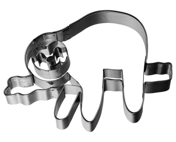 Ausstechform Faultier auf Ast 10 cm aus Edelstahl – Plätzchenausstecher mit Innenprägung Birkmann ??