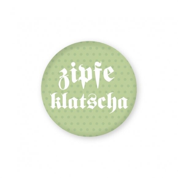 Magnet: zipfe klatscha HC 32 mm Magnet: zipfe klatscha HC 32 mm