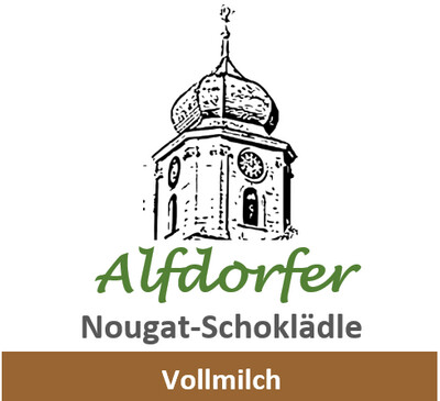 Nougat Schoklädle (ALFDORFER) Vollmilch 23 g