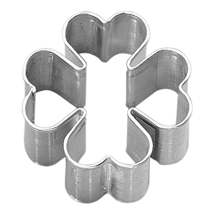 Ausstechform Kleeblatt 4cm Ausstechform Kleeblatt 4cm