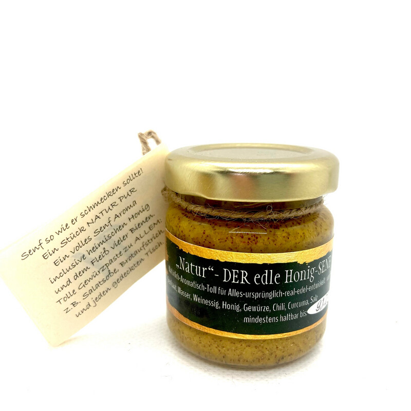 Der edle Honig-Senf- Natur 50ml Der edle Honig-Senf- Natur 50ml