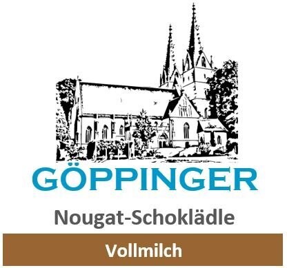 Nougat Schoklädle (GÖPPINGER) Vollmilch 23 g