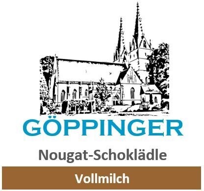 Nougat Schoklädle (GÖPPINGER) Vollmilch 23 g Nougat Schoklädle (GÖPPINGER) Vollmilch 23 g