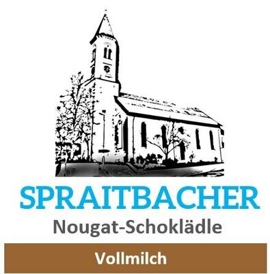 Nougat Schoklädle (SPRAITBACHER) Vollmilch 23 g