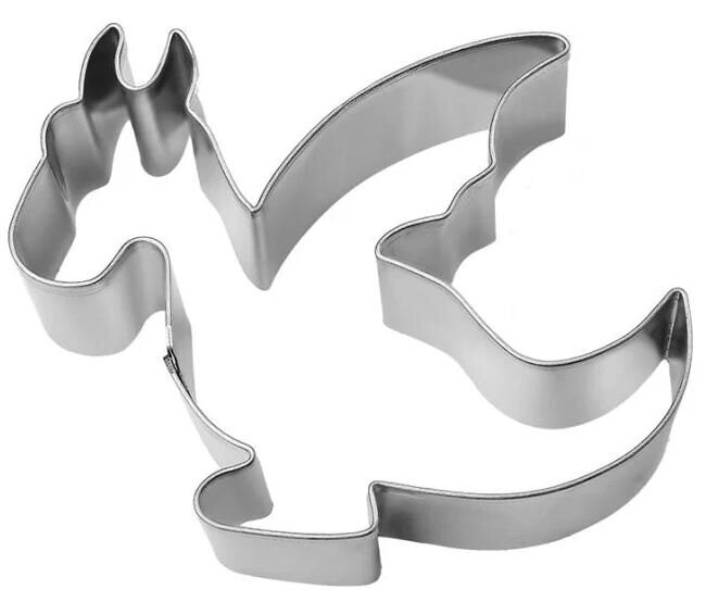 Ausstechform Burgdrache, 7 cm Ausstechform Burgdrache, 7 cm